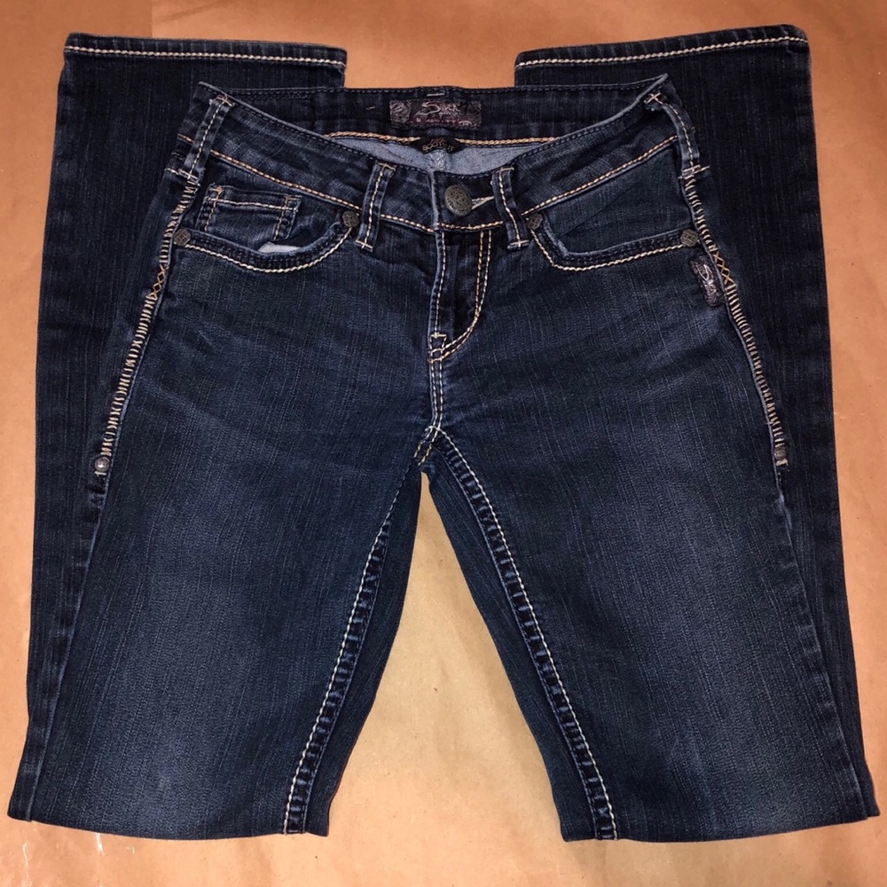 Silver Aiko Bootcut Jeans